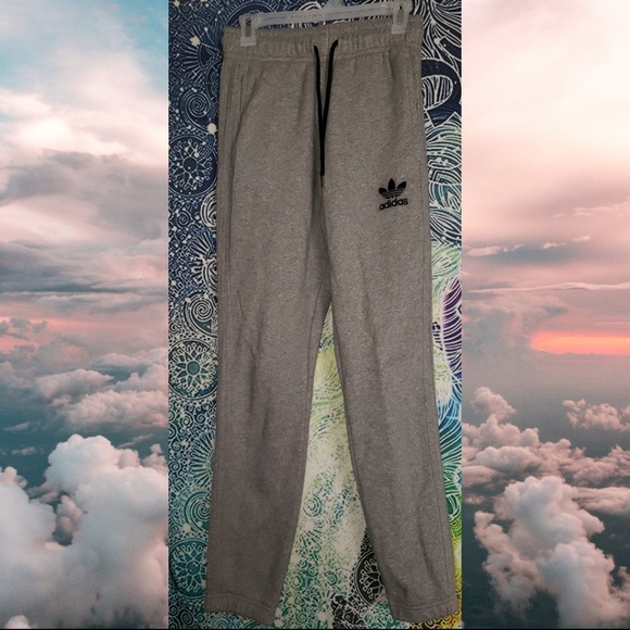 adidas Pants - SZ S Highwaist Adidas Gray Joggers